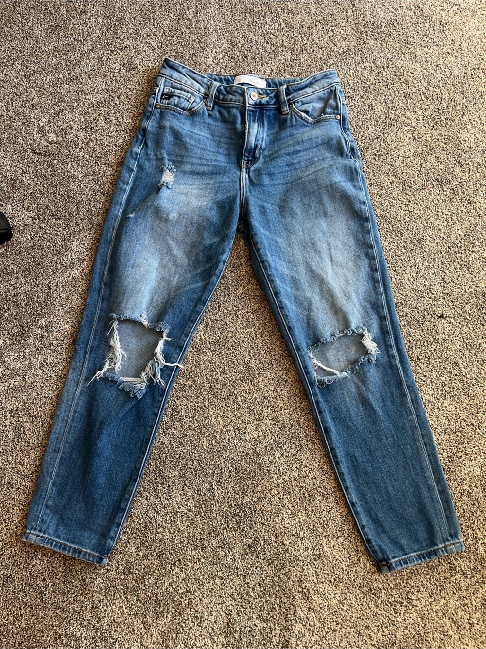 KanCan Ripped Light Blue Skinny Jeans